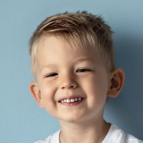portrait of young boy